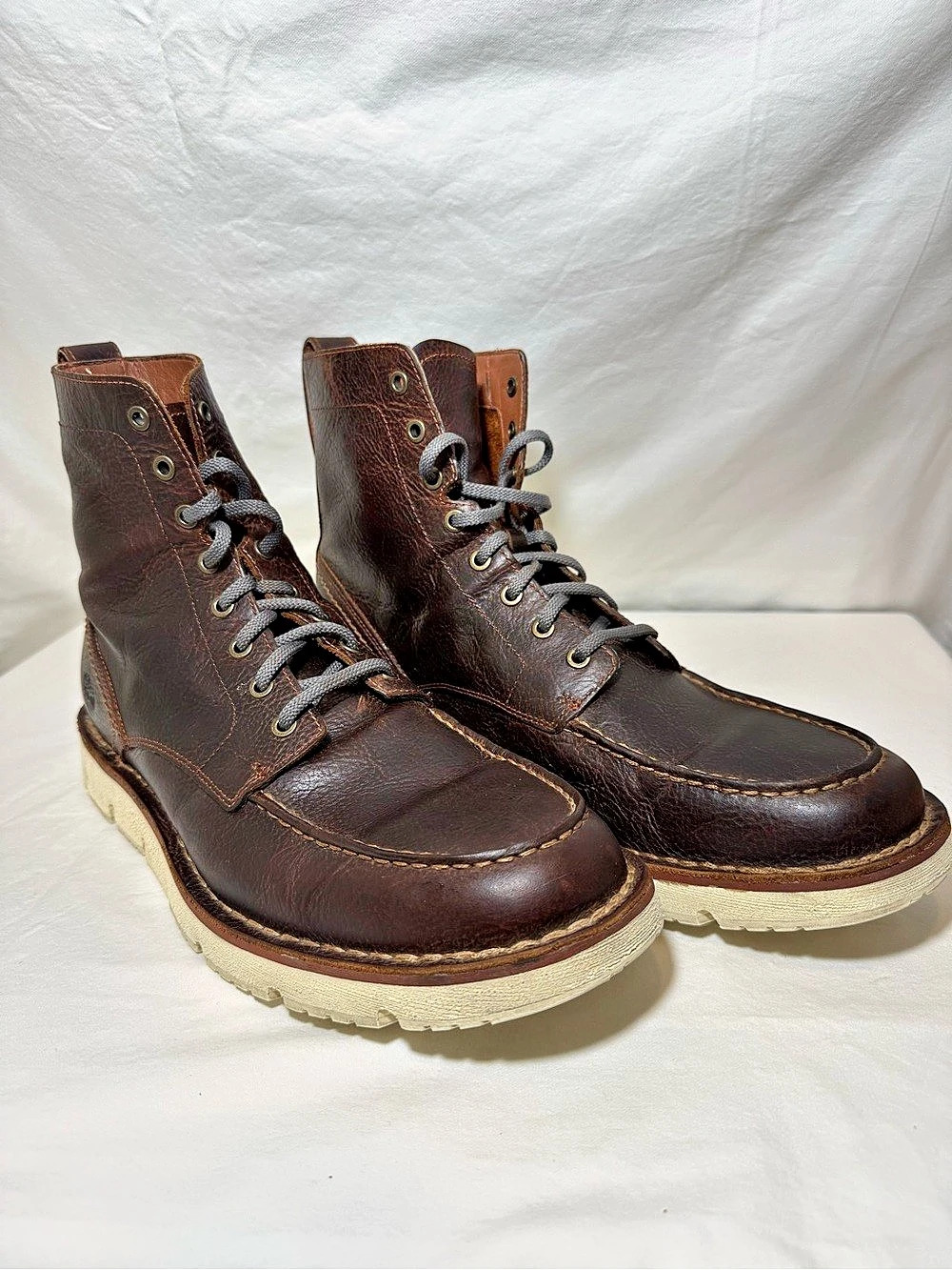 Timberland A1J35 Leather Boots Brown US 12 NWT